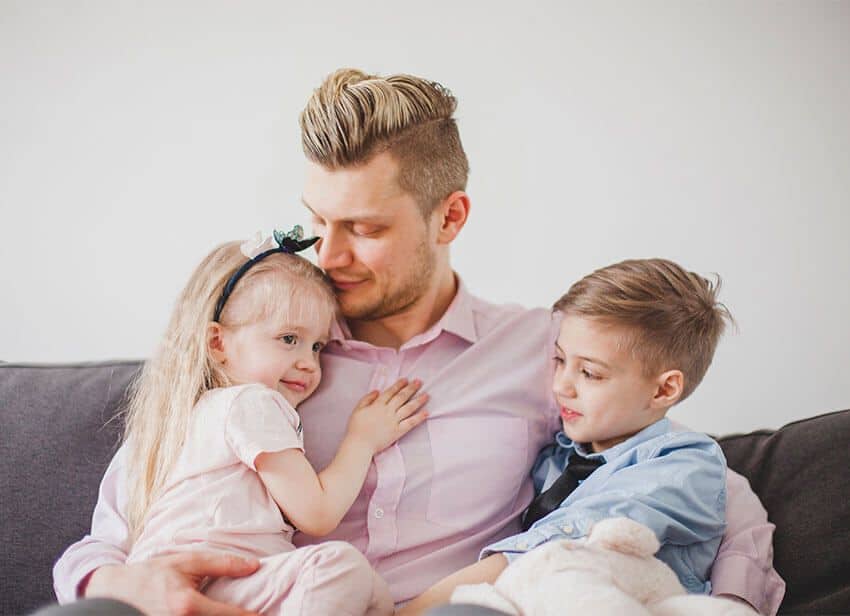 Father and his children Nowzaree Law family law attorneys